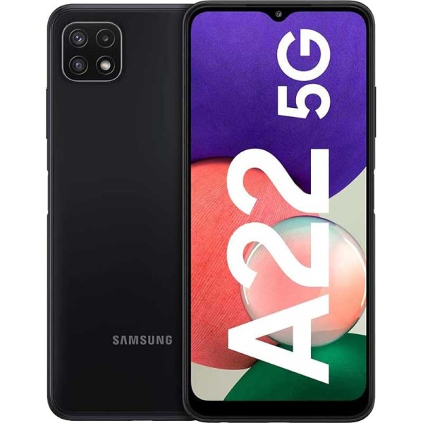 Samsung Galaxy A22 5G DS 4/128 GB Smartphone Grau