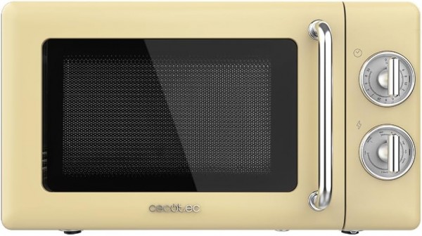 Mikrowelle Cecotec mit Grill Proclean Retro Yellow