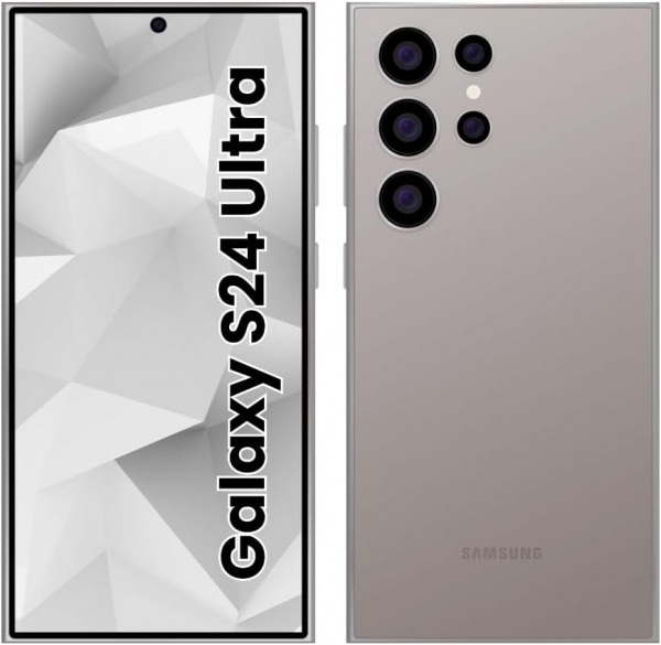 Samsung GALAXY S24 Ultra 12 256GB Titanium Grau