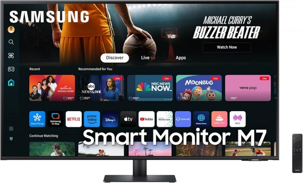 Samsung Monitor LS43DM702UUXEN 4K Ultra HD 43 Zoll