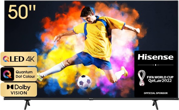 Hisense 50E7HQ QLED Smart TV 127cm 50 Zoll Fernseher