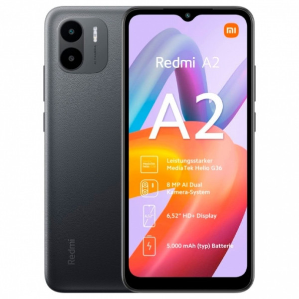 Xiaomi Redmi A2 4G Redmi 32GB Smartphone Schwarz
