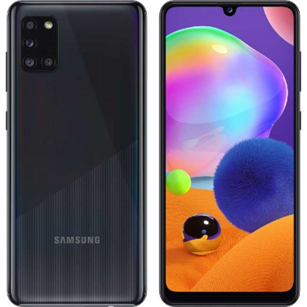 Samsung Galaxy A31 4G 64GB Dual-SIM prism crush Schwarz
