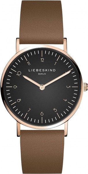 Liebeskind Damen Armbanduhr mit Lederarmband