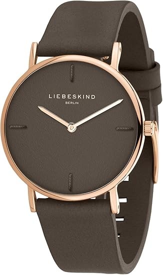 Liebeskind Damen Armbanduhr mit Lederarmband LT-0133-LQ