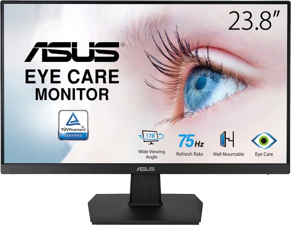 ASUS Monitor Eye Care VA247HE 24 Zoll Full HD