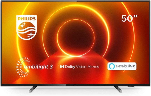 Philips Smart TV 50PUS7805 50 Zoll 4K Ultra HD LED WiFi