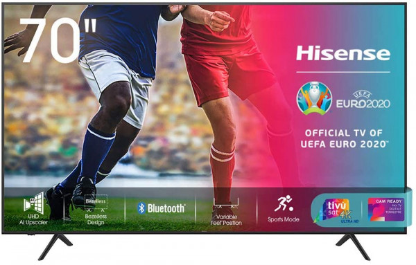 Smart TV Hisense 70A7100F 70 Zoll 4K Ultra HD LED WiFi front
