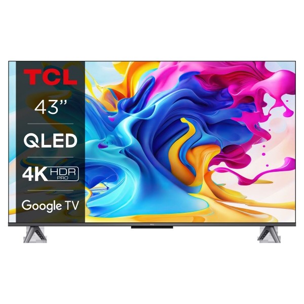 Smart TV TCL 43C649 4K Ultra HD 43 Zoll QLED Direct-LED
