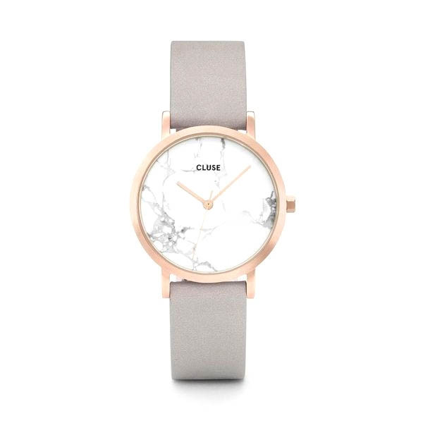 Cluse Unisex Digital Quarz Uhr mit Leder Armband CL40103