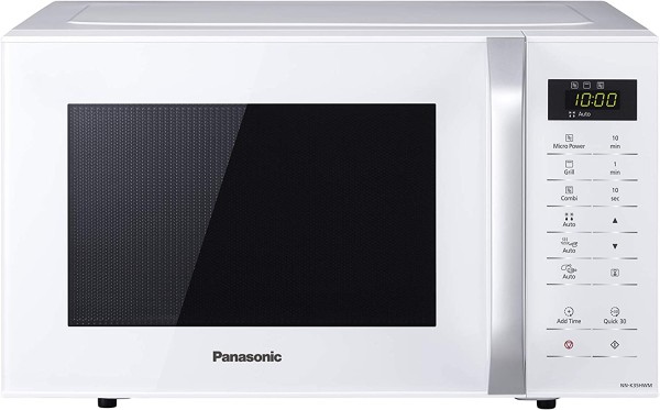 Panasonic Mikrowelle mit Grill Corp. NN-K35HWM 23 L Weiß 