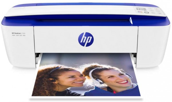 HP DeskJet 3750 1200 px WiFi USB Multifunktionsdrucker Weiß