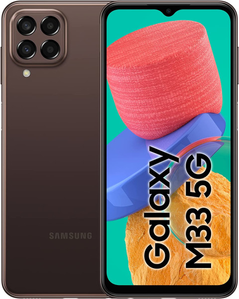 Samsung Galaxy M33 5G Android 6,6 Zoll 128 GB Brown