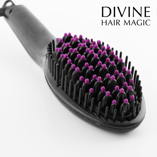 Brushture Elektrische Haarglätter Bürste