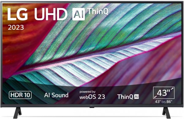 LG Smart TV 43UR78006LK 43 Zoll Fernseher