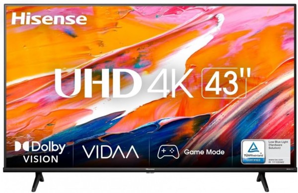 Hisense Smart TV 43A6K 4K Ultra HD LED 43 Zoll