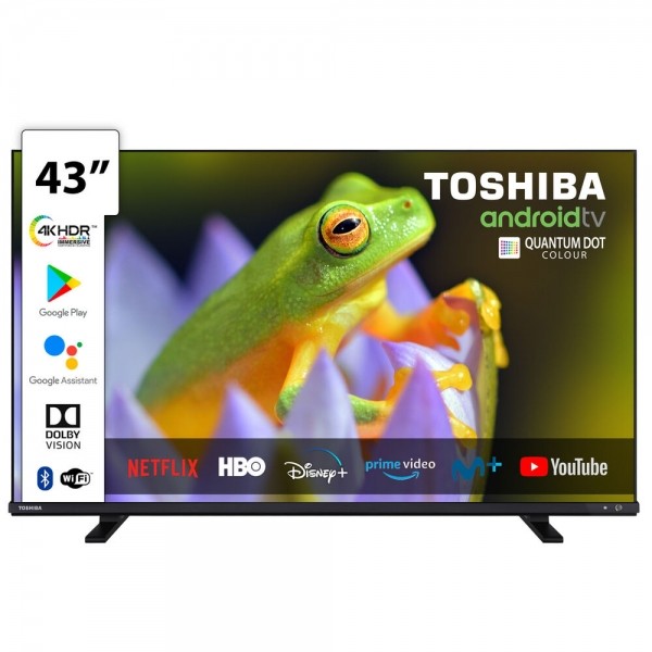 Smart TV Toshiba 43QA4C63DG 43 Zoll UHD DLED